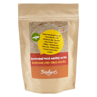 Βιοαγρός Νιφάδες Διατροφικής Μαγιάς με Βιταμίνη Β12 100g