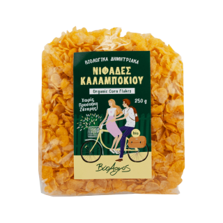 Βιοαγρός Βιολογικές Νιφάδες Καλαμποκιού Χ/Ζ 250g