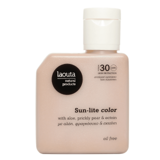 Laouta Sun Lite Αντηλιακό Προσώπου SPF30 με Χρώμα 50ml