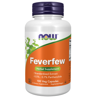 NOW® Συμπλήρωμα Feverfew 400mg 100 Δισκία