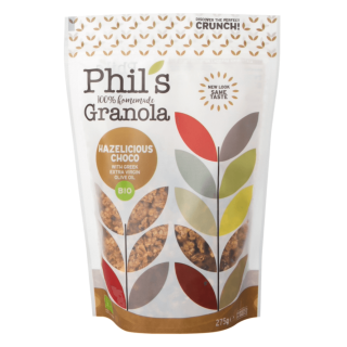 Phil's Vegan Γκρανόλα με Γεύση Φουντούκι & Σοκολάτα 275g