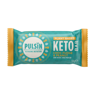 Pulsin Keto Μπάρα Πρωτεΐνης με Κέικ Σοκολάτας & Φιστίκια 50g