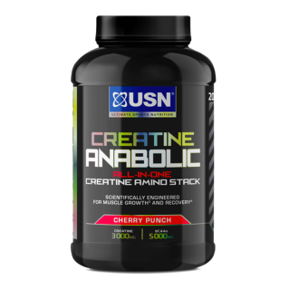 USN Anabolic Κρεατίνη με Γεύση Cherry Punch 900g
