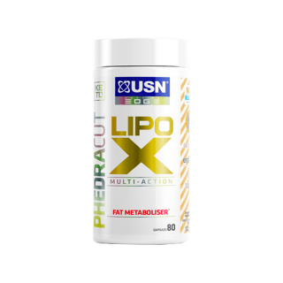 USN Phedra Cut Lipo X Συμπλήρωμα με Λιποδιαλυτική Δράση 80 Κάψουλες