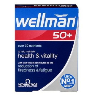 Vitabiotics Wellman 50+ 30 Δισκία