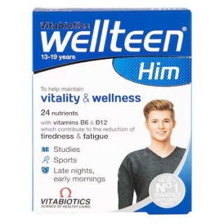 Vitabiotics Wellteen για Έφηβους 30 Δισκία