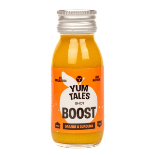 Yum Tales Shot Πορτοκάλι και Κουρκουμάς 60ml