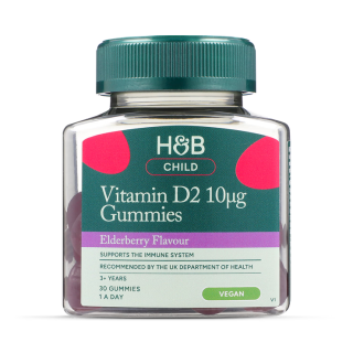 Holland & Barrett Holland & Barrett Βιταμίνη D Παιδιά 3+ Ετών 10μg 30 Ζελεδάκια