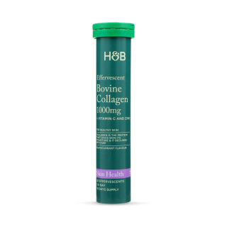 Holland & Barrett Βοοειδές Κολλαγόνο 1000mg Φραγκοστάφυλλο 20 Αναβράζοντα Δισκία