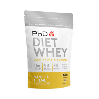 PhD Diet Whey Πρωτεΐνη Ορού Γάλακτος Βανίλια 600g