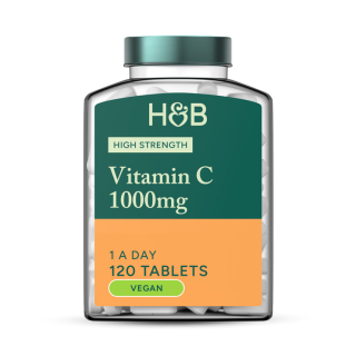 Holland & Barrett Βιταμίνη C 1000 mg 120 Tablets Δισκία