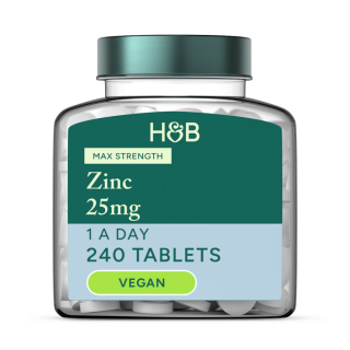 Holland & Barrett Ψευδάργυρος 25mg 240 Δισκία