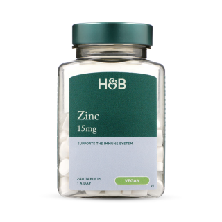 Holland & Barrett Zinc 15mg 240 Tablets