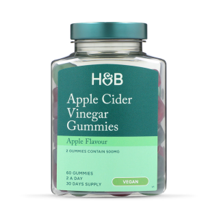 Holland & Barrett Apple Cider Vinegar 250mg with the Mother Apple Flavour 60 Gummies