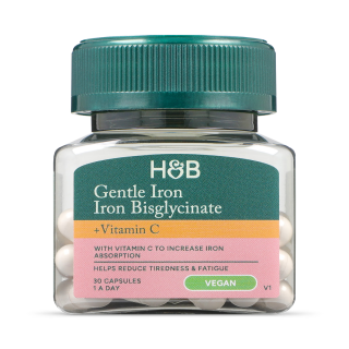 Holland & Barrett Gentle Iron 20mg 30 Capsules