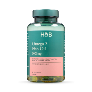 Holland & Barrett Ωμέγα 3 Ιχθυέλαιο 1000mg 60 Κάψουλες