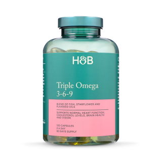 Holland & Barrett High Strength Triple Omega 3-6-9 120 Κάψουλες