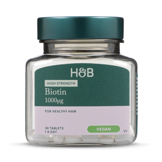 Holland & Barrett Βιοτίνη 1000μg 30 Δισκία