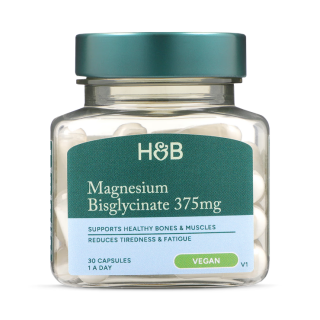 Holland & Barrett Δισγλυκινικό Μαγνήσιο 375g 30 Κάψουλες