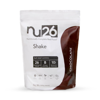 NU26 Nutritionally Complete Real Food Σκόνη με γεύση Σοκολάτα 1kg