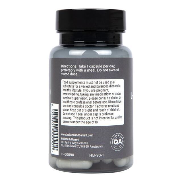 PE Nutrition L-Arginine 500mg 50 Capsules - 3