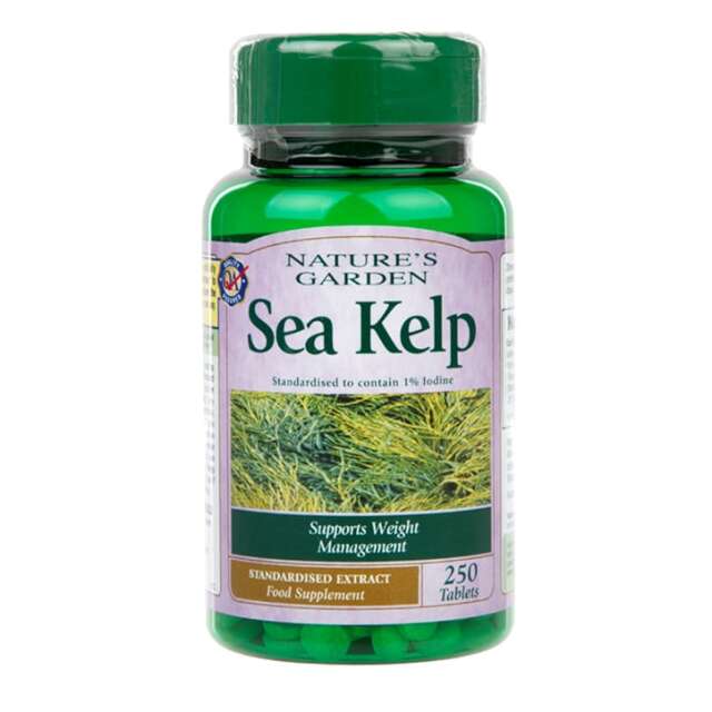Nature’s Garden Sea Kelp 15mg (Iodine) 250 Tablets - 1