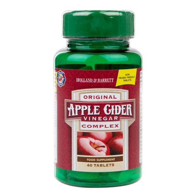 Holland & Barrett Apple Cider Vinegar Complex 40 Tablets - 1