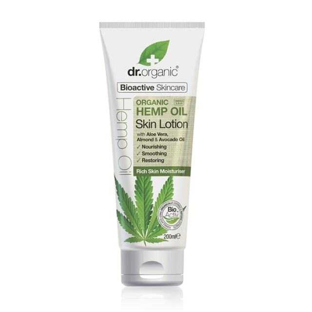 Dr Organic Hemp Oil Skin Lotion 200ml - 1
