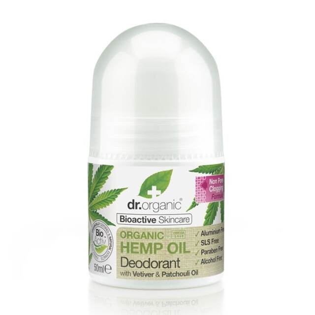 Dr Organic Hemp Oil Deodorant 50ml - 1