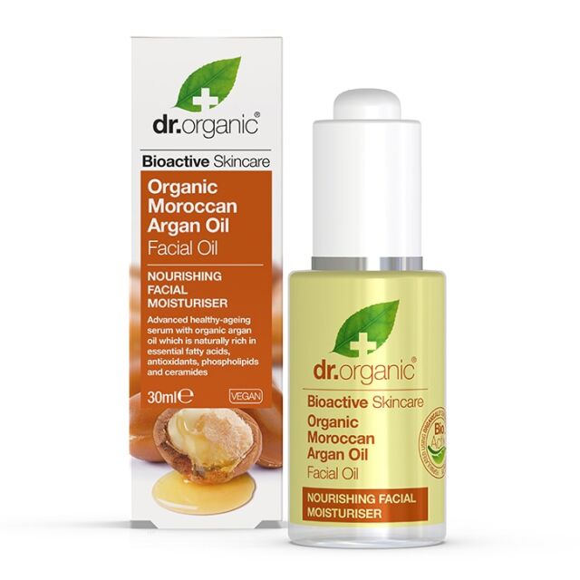 Dr Organic Moroccan Argan Oil Facial Oil 30ml - 1