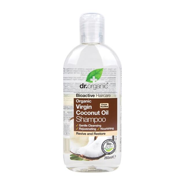 Dr Organic Virgin Coconut Oil Shampoo 265ml - 1