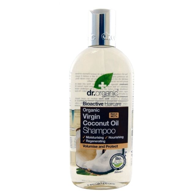 Dr Organic Virgin Coconut Oil Shampoo 265ml - 2
