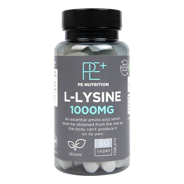 PE Nutrition L-Lysine 1000mg 60 Tablets - 1