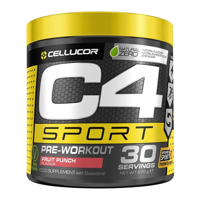 Cellucor C4 Sport Pre-Workout Fruit Punch 270g - 1