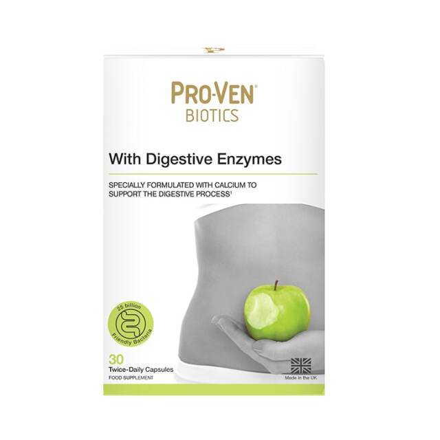 Pro-ven Biotics Acidophilus & Bifidus With Digestive Enzymes 30 Capsules - 1