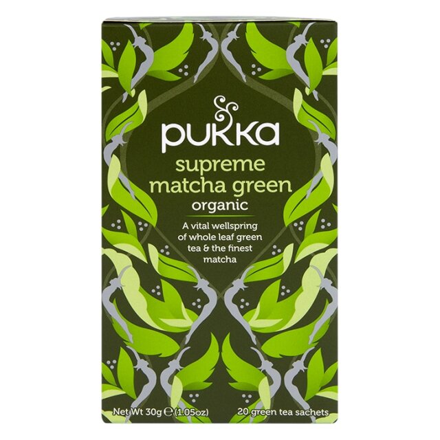 Pukka Organic Supreme Matcha Green 20 Tea Bags - 1