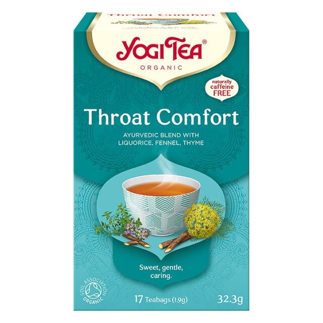 Yogi Tea Throat Comfort Organic 17 Tea Bags - 1
