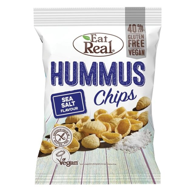 Eat Real Sea Salt Hummus Chips 135g - 1