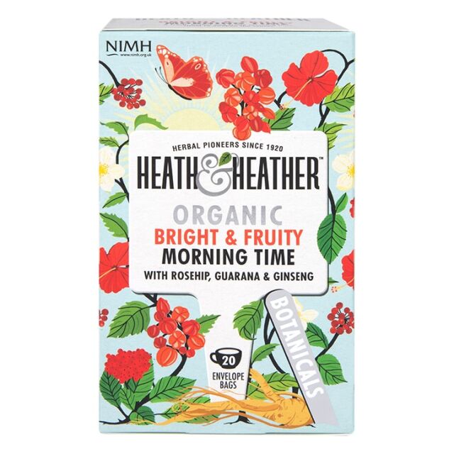 Heath & Heather Organic Morning Time 20 Tea Bags - 1