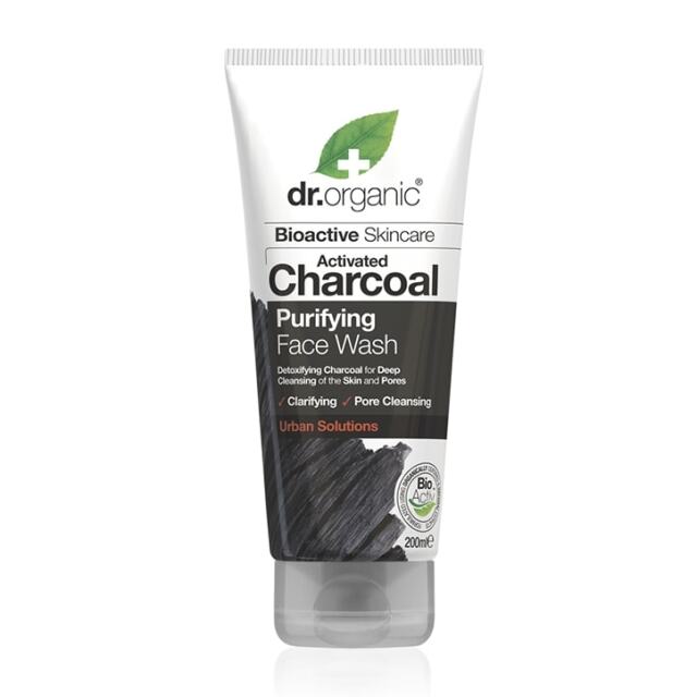 Dr Organic Charcoal Face Wash 200ml - 1