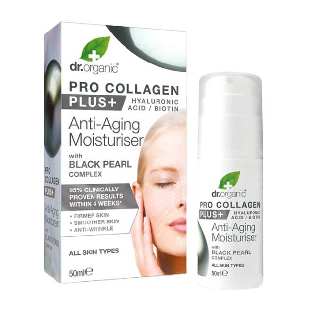 Dr Organic Pro Collagen Plus Black Pearl 50ml - 1