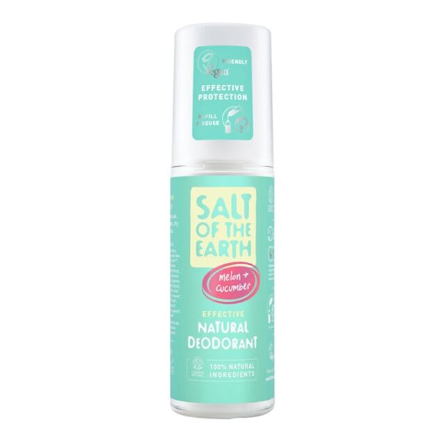 Salt of the Earth Melon & Cucumber Natural Deodorant Spray 100ml - 1