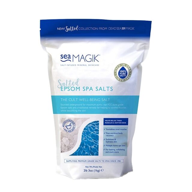 Sea Magik Salted Epsom Spa Salts 1Kg - 1