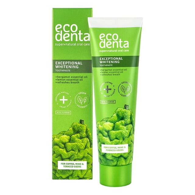 Ecodenta Whitening Toothpaste with Bergamot & Lemon 100ml - 3