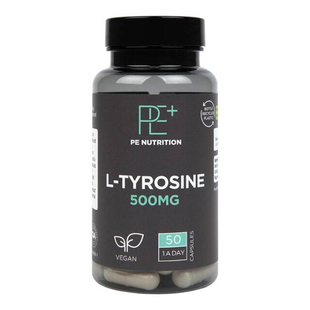 PE Nutrition L-Tyrosine 50 Capsules 500mg - 1