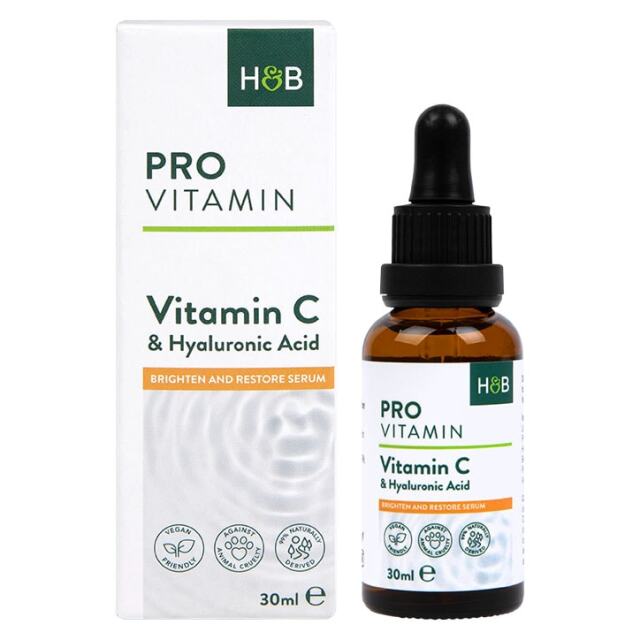 Holland & Barrett Vitamin C + Hyaluronic Acid Serum 30ml - 1