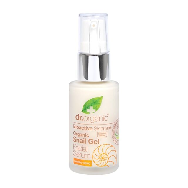 Dr Organic Healthy Ageing Snail Gel Facial Serum 30ml - 2