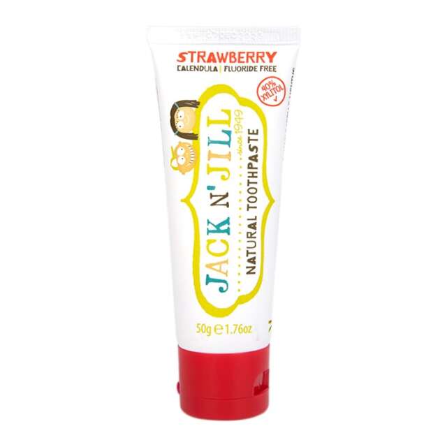 Jack N' Jill Natural Toothpaste Organic Strawberry 50g - 1