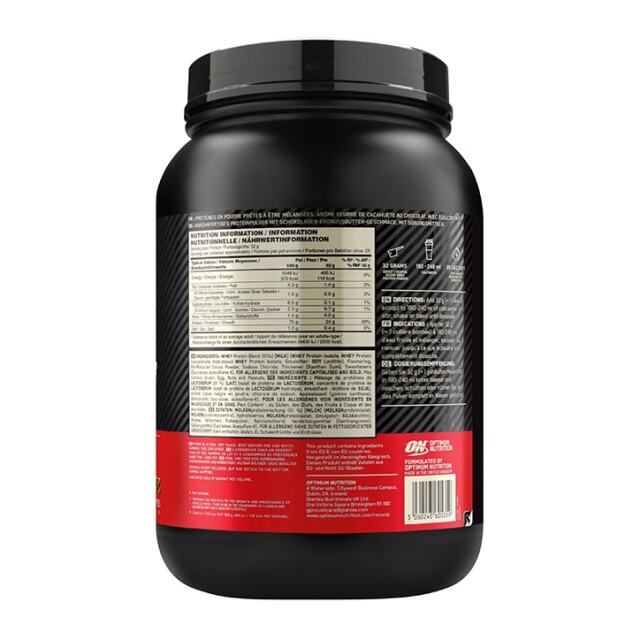 Optimum Nutrition Gold Standard 100% Whey Powder Chocolate Peanut Butter 896g - 3