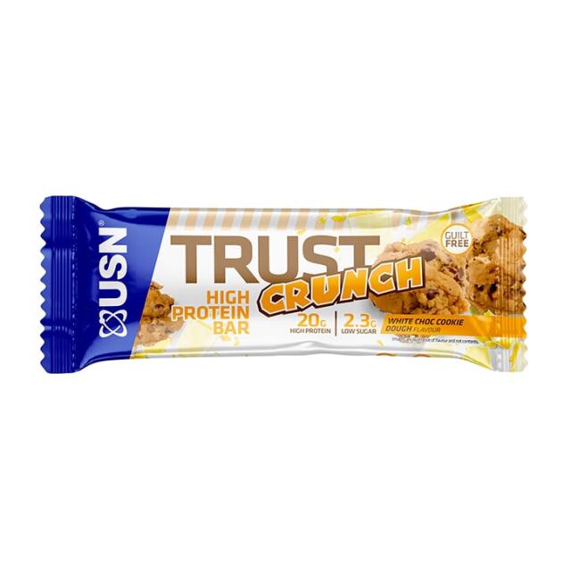 USN Trust Crunch Protein Bar White Choc 60g - 1